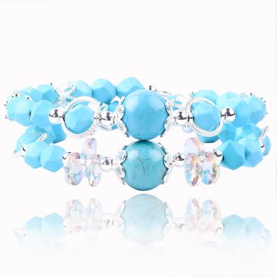 Énergie de guérison Bracelet de perles de pierre précieuse pour femme 4/6/8/10/12mm