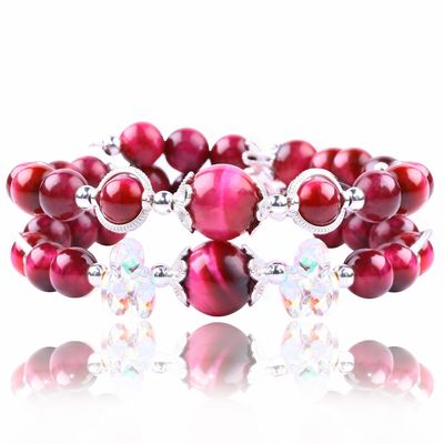 Énergie de guérison Bracelet de perles de pierre précieuse pour femme 4/6/8/10/12mm