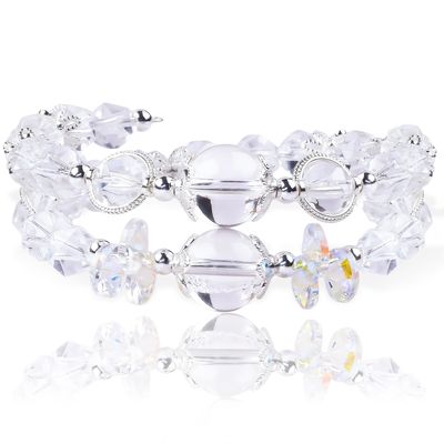 Énergie de guérison Bracelet de perles de pierre précieuse pour femme 4/6/8/10/12mm