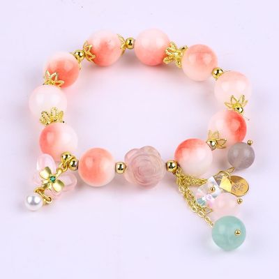 Joyaux de fête pierres précieuses bracelets de pierre pour donner des cadeaux