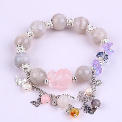 Joyaux de fête pierres précieuses bracelets de pierre pour donner des cadeaux