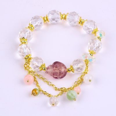 Joyaux de fête pierres précieuses bracelets de pierre pour donner des cadeaux