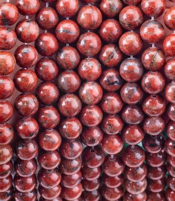 Perles de jaspe de sésame naturel de 8 mm semi-précieux pour la fabrication de bijoux
