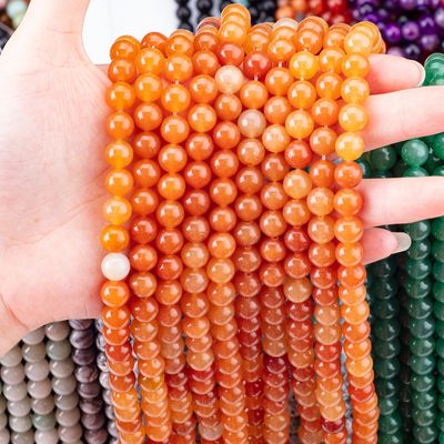 Perles de cristal semi-précieuses pour la fabrication de bijoux