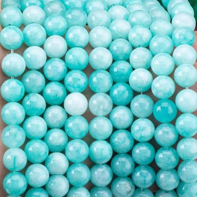 8 mm Tianhe Stone Crystal Round Bulk Bead Pour le bricolage bijoux Faire une boucle d'oreille et un collier