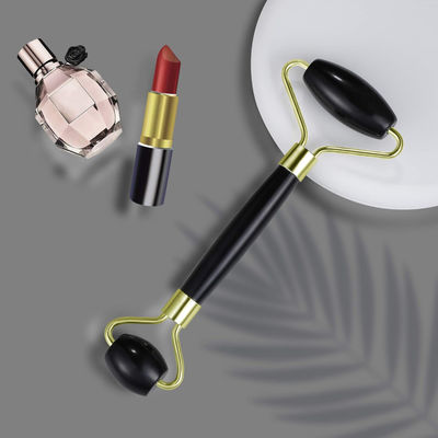Obsidien noir, rouleau de jade en cristal naturel
