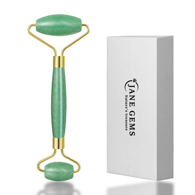 Massage du visage 100% cristallin naturel vert aventurine face rouleau de jade