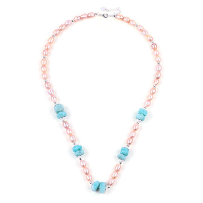 6 mm Perles d'eau douce Collier bijoux énergie de guérison