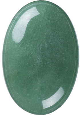 Aventurine verte naturelle polissée de la pierre de palme Aventurine verte de poche préoccupation pierre précieuse pour réduire le stress Décoration de la maison