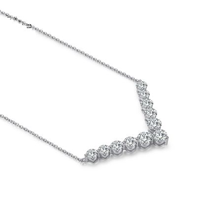Collier en or Moissanite diamant sourire pendant pour cadeau