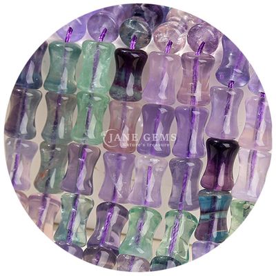 Perles de pierre précieuse de type Varoius Joints de bambou Perles de différentes tailles de perles Franges de perles lâches
