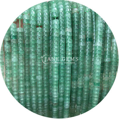 Perles de pierre précieuse Rondelle Perles de tambour lâches Perles de forme HeShi Franges pour la fabrication de bijoux