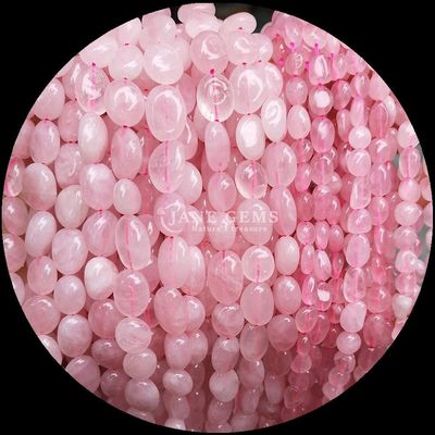 Pierre précieux de cristal naturel de forme irrégulière rose quartz / fraise quartz / améthyste / quartz clair