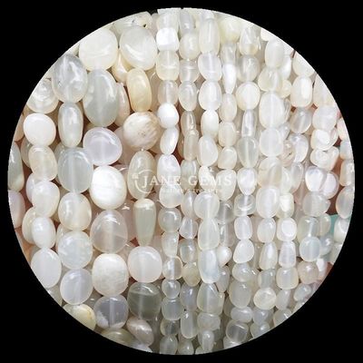 Perles de pierres précieuses de cristal naturel pierre précieuse de forme irrégulière fils de perles en vrac pour la fabrication de bijoux