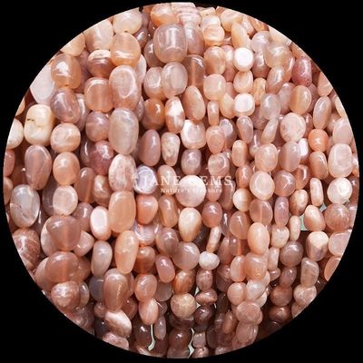 Perles de pierres précieuses de cristal naturel pierre précieuse de forme irrégulière fils de perles en vrac pour la fabrication de bijoux