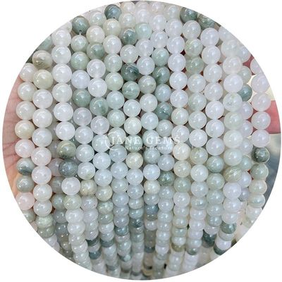 Gros de pierre précieuse de cristal naturel perles rondes perles rondes accessoires de perles lâches perles de pierre espaceur pour bijoux
