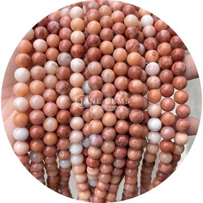 Gros de pierre précieuse de cristal naturel perles rondes perles rondes accessoires de perles lâches perles de pierre espaceur pour bijoux
