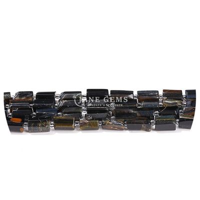 Vente en gros de perles en forme de cylindre en pierre précieuse de cristal naturel Agate Cylindre en perles en vrac Accessoires pour la fabrication de bijoux bricolage