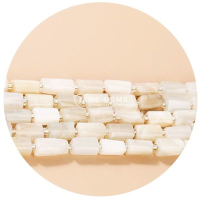 Vente en gros de perles en forme de cylindre en pierre précieuse de cristal naturel Agate Cylindre en perles en vrac Accessoires pour la fabrication de bijoux bricolage
