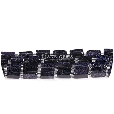 Vente en gros de perles en forme de cylindre en pierre précieuse de cristal naturel Agate Cylindre en perles en vrac Accessoires pour la fabrication de bijoux bricolage