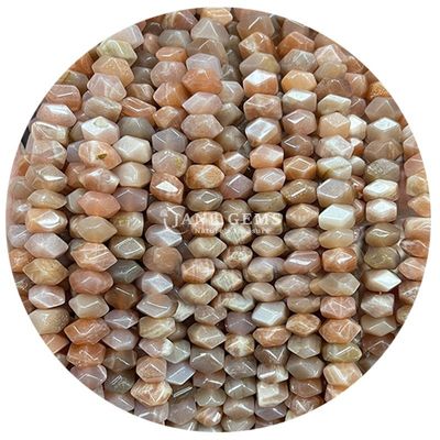 Gros de pierres précieuses cristallines naturelles d'angle amorphe perles rayées d'agate irrégulière perles lâches accessoires pour bijoux de bricolage