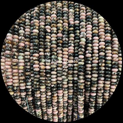 Différentes pierres précieuses de type Rondelle Abacus Forme Sodalite Vert Aventurine Franges de perles lâches pour la conception de bijoux