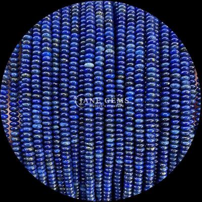 Pierre naturelle Rondelle Abacus forme de perle rose aventurine Lapis lazuli fils de perles en vrac pour l'énergie de guérison