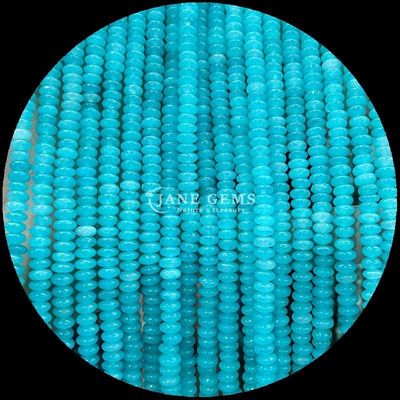 Pierre naturelle Rondelle Abacus forme de perle rose aventurine Lapis lazuli fils de perles en vrac pour l'énergie de guérison