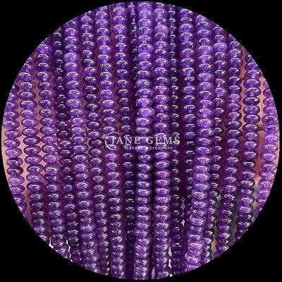 Perles de pierres précieuses Taille personnalisée Rondelle Abacus Forme pierre précieuse Agate fou Aquamarin Franges de perles lâches pour la fabrication de bijoux