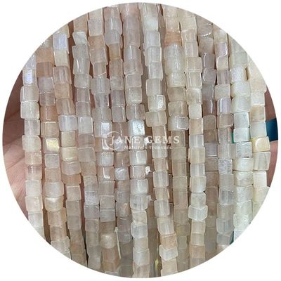 Vente en gros de pierres précieuses en cristal naturel Carré Agate Perles Cube Loose Perles Turquoise Accessoires Distances pour la fabrication de bijoux