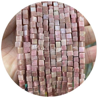 Vente en gros de pierres précieuses en cristal naturel Carré Agate Perles Cube Loose Perles Turquoise Accessoires Distances pour la fabrication de bijoux