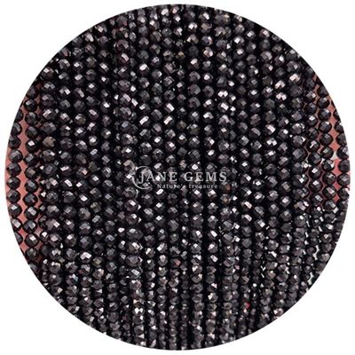 Perles de pierres précieuses cristallines naturelles de forme ronde à faces petites pierre de sable bleue Labradorite Franges de perles en vrac pour bracelets