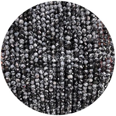 Perles de pierres précieuses cristallines naturelles de forme ronde à faces petites pierre de sable bleue Labradorite Franges de perles en vrac pour bracelets