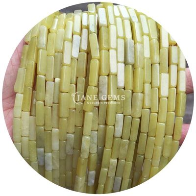 Gros de pierres précieuses de cristal naturel Rectangulaire de perles cuboïdes Perles de pierre en vrac Accessoires de perles de pierre en vrac Distributeurs de perles de cube pour bijoux