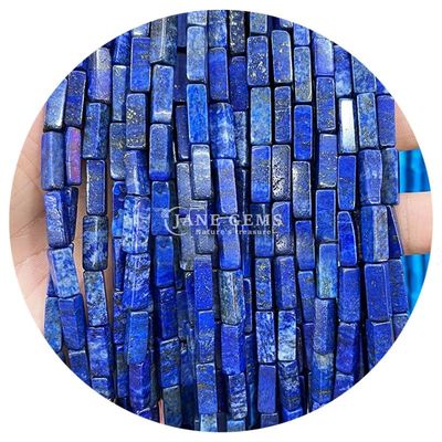Gros de pierres précieuses de cristal naturel Rectangulaire de perles cuboïdes Perles de pierre en vrac Accessoires de perles de pierre en vrac Distributeurs de perles de cube pour bijoux