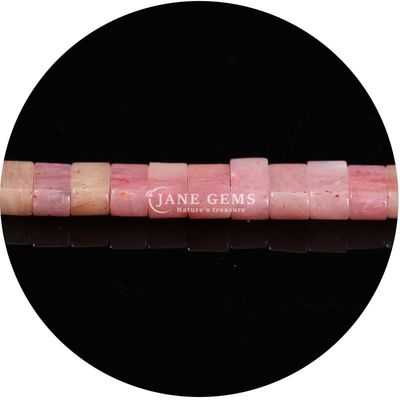 Détail en gros de pierres précieuses de cristal naturel à facettes de perles rectangulaires à perles de pierre en vrac accessoires de perles de pierre à facettes d'espacement pour bijoux