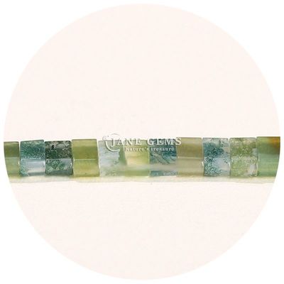 Détail en gros de pierres précieuses de cristal naturel à facettes de perles rectangulaires à perles de pierre en vrac accessoires de perles de pierre à facettes d'espacement pour bijoux