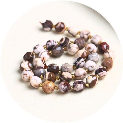 Gros de pierre précieuse en cristal naturel en forme d'olivier Perles à facettes Perles de pierre en vrac accessoires Perles rhombus espaceur