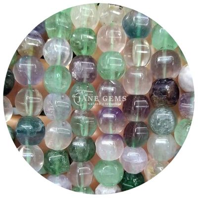Gros de pierre précieuse en cristal naturel en forme d'olivier Perles à facettes Perles de pierre en vrac accessoires Perles rhombus espaceur