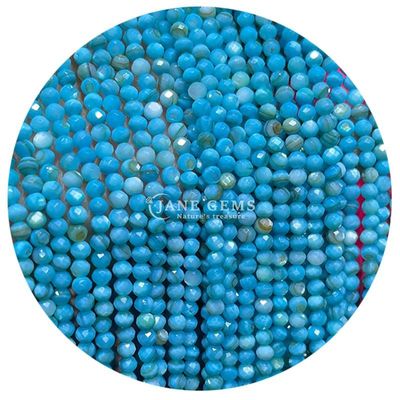 Perles de pierres précieuses cristallines naturelles de forme ronde à facettes de petite taille Topaz rouge Aventurine Franges de perles lâches pour bracelets