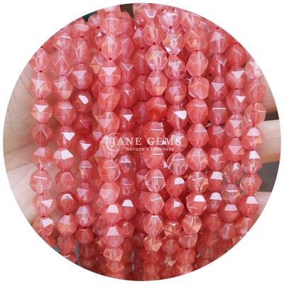 Perles en pierre précieuse à facettes authentiques à haute durabilité pour la fabrication de bijoux