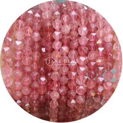 Perles en pierre précieuse à facettes authentiques à haute durabilité pour la fabrication de bijoux
