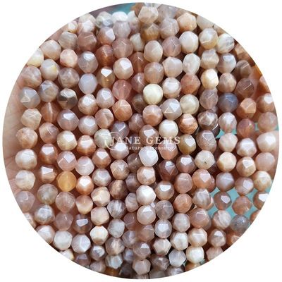 Perles en pierre précieuse à facettes authentiques à haute durabilité pour la fabrication de bijoux