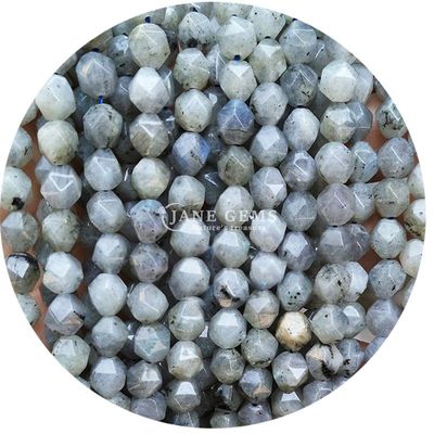 Perles en pierre précieuse à facettes authentiques à haute durabilité pour la fabrication de bijoux