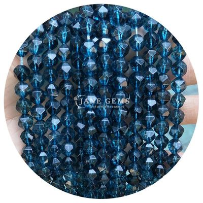 Perles en pierre précieuse à facettes authentiques à haute durabilité pour la fabrication de bijoux