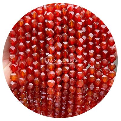 Vente en gros de pierres précieuses à facettes naturelles véritables à perles lâches de pierre de cristal à facettes lâches pour la fabrication de bijoux