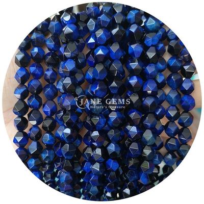Vente en gros de pierres précieuses à facettes naturelles véritables à perles lâches de pierre de cristal à facettes lâches pour la fabrication de bijoux