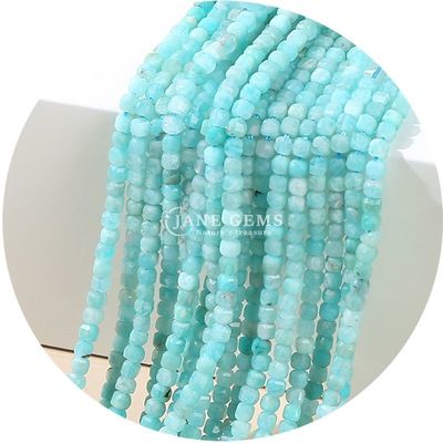 Gros de pierre perles lâches naturelles réel cristal pierre précieuse perles lâches carré cube perles lâches pour la fabrication de bracelets