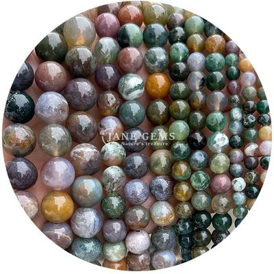 Gros de pierre naturelle jaspe perles rondes en vrac 8 mm perles larges en labradorite rose quartz perles rondes espaceurs pour bijoux