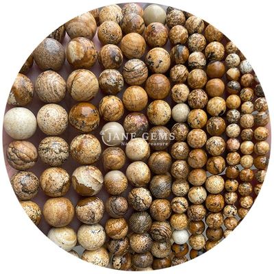 Gros de pierre naturelle jaspe perles rondes en vrac 8 mm perles larges en labradorite rose quartz perles rondes espaceurs pour bijoux